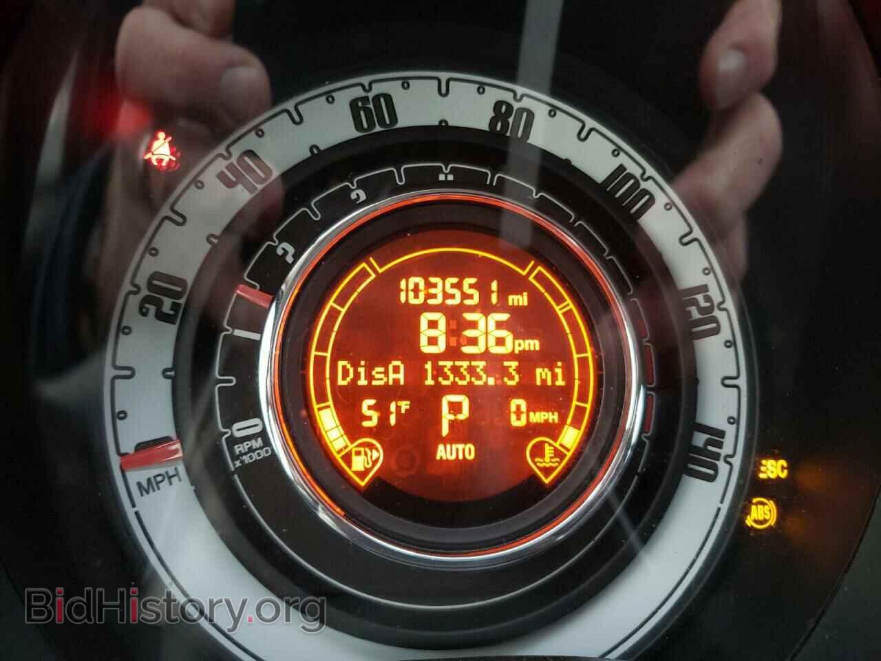 2012 FIAT 500 - VIN: 3C3CFFAR3CT365859 - Фото 9