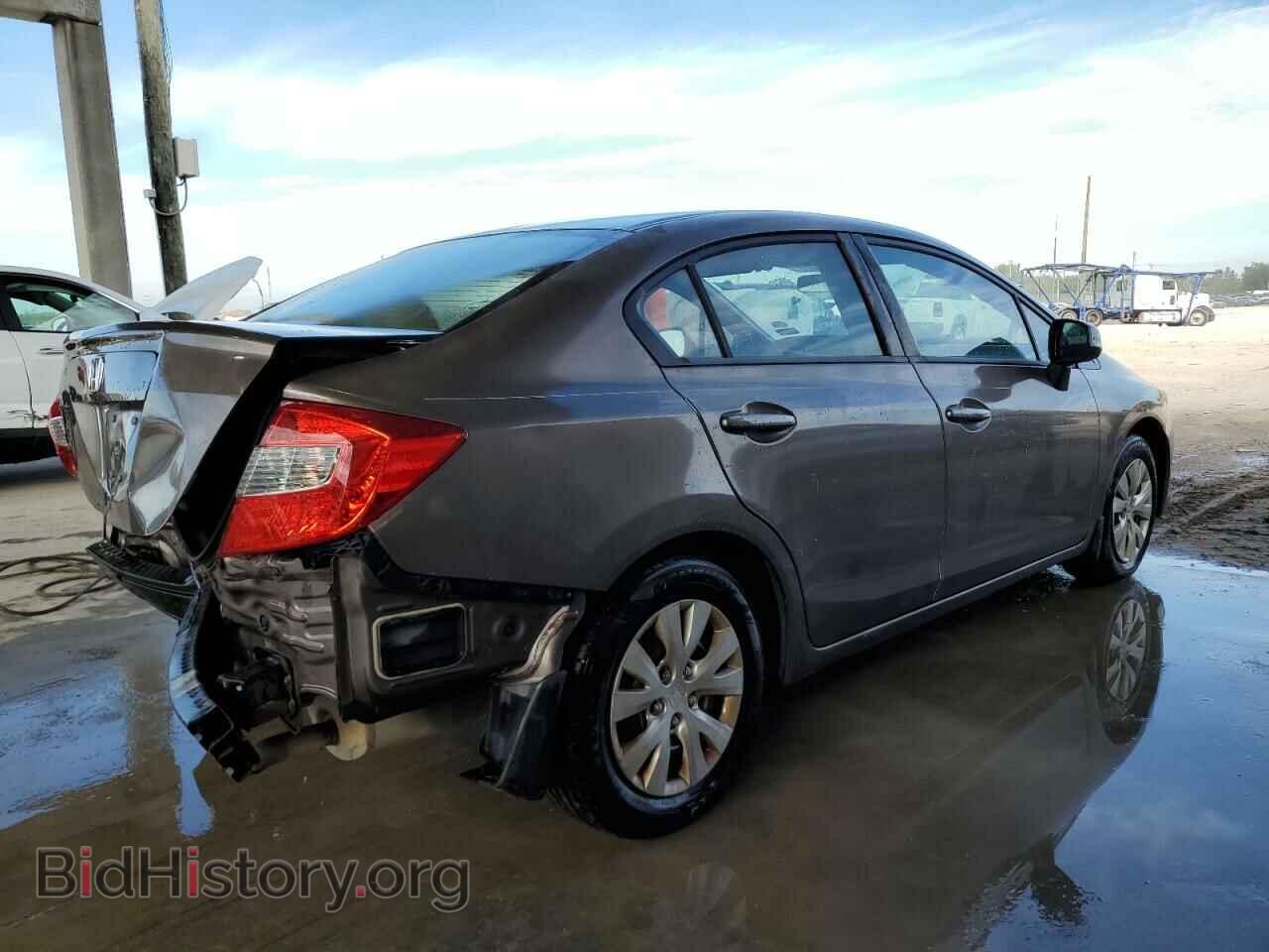 2012 HONDA CIVIC - VIN: 2HGFB2F52CH560297 - Фото 3