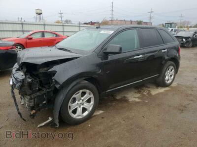 2011 Ford EDGE SEL, black — VIN 2FMDK4JC2BBA65246, Copart