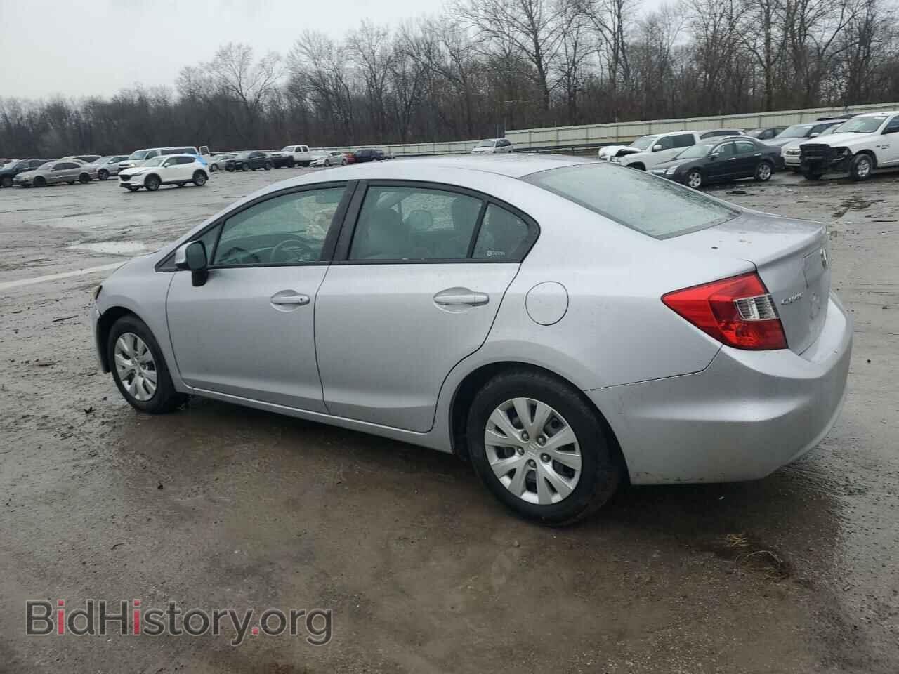 2012 HONDA CIVIC - VIN: 2HGFB2F56CH521258 - Фото 2
