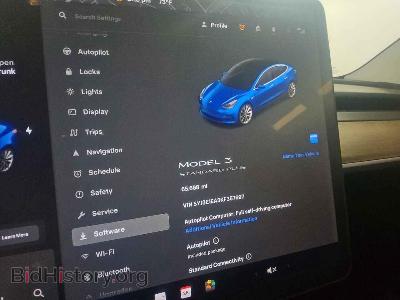 2019 TESLA MODEL 3 - VIN: 5YJ3E1EA3KF357697 - Photo 9