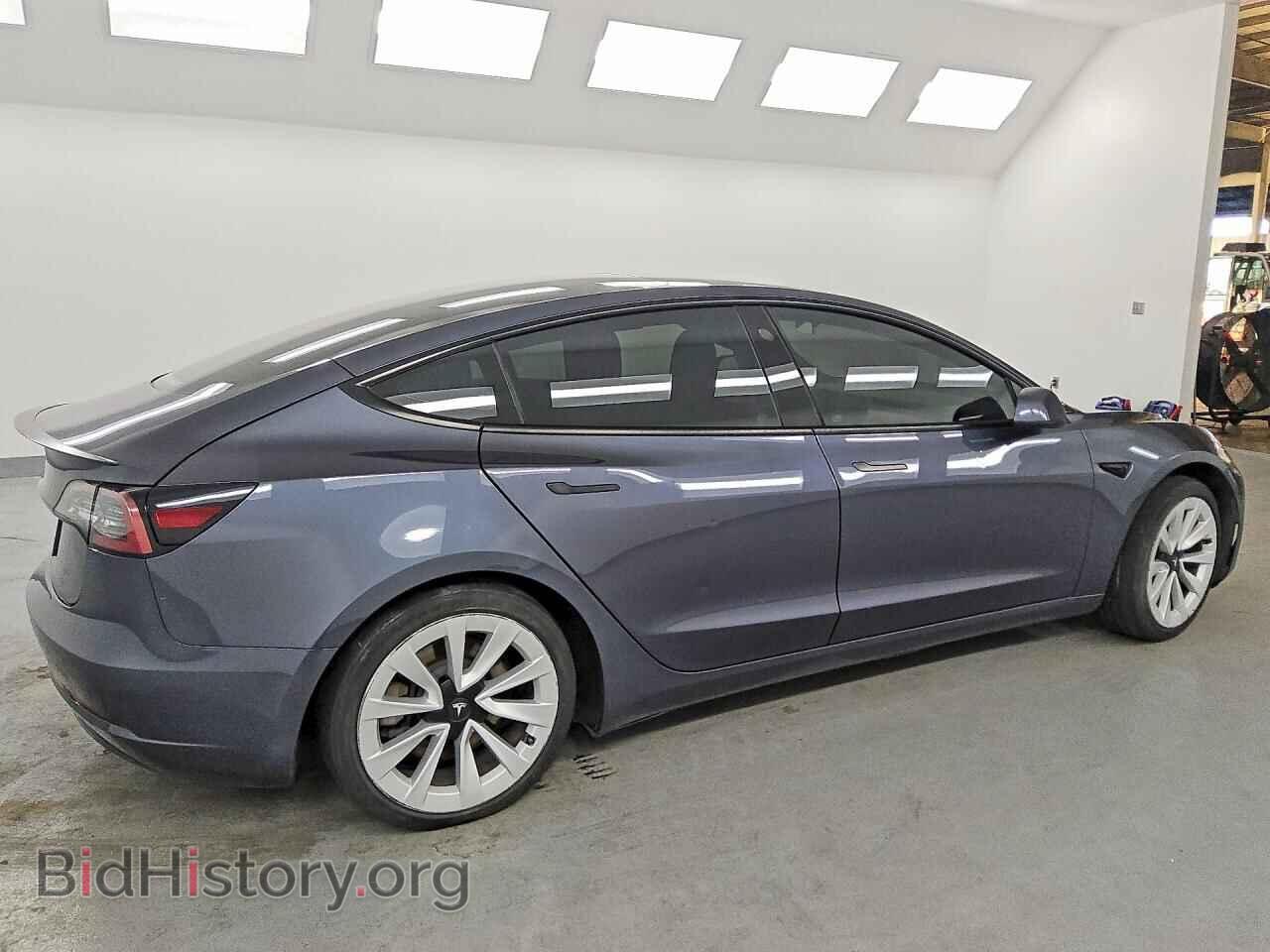 2022 TESLA MODEL 3 - VIN: 5YJ3E1EA5NF257234 - Фото 3