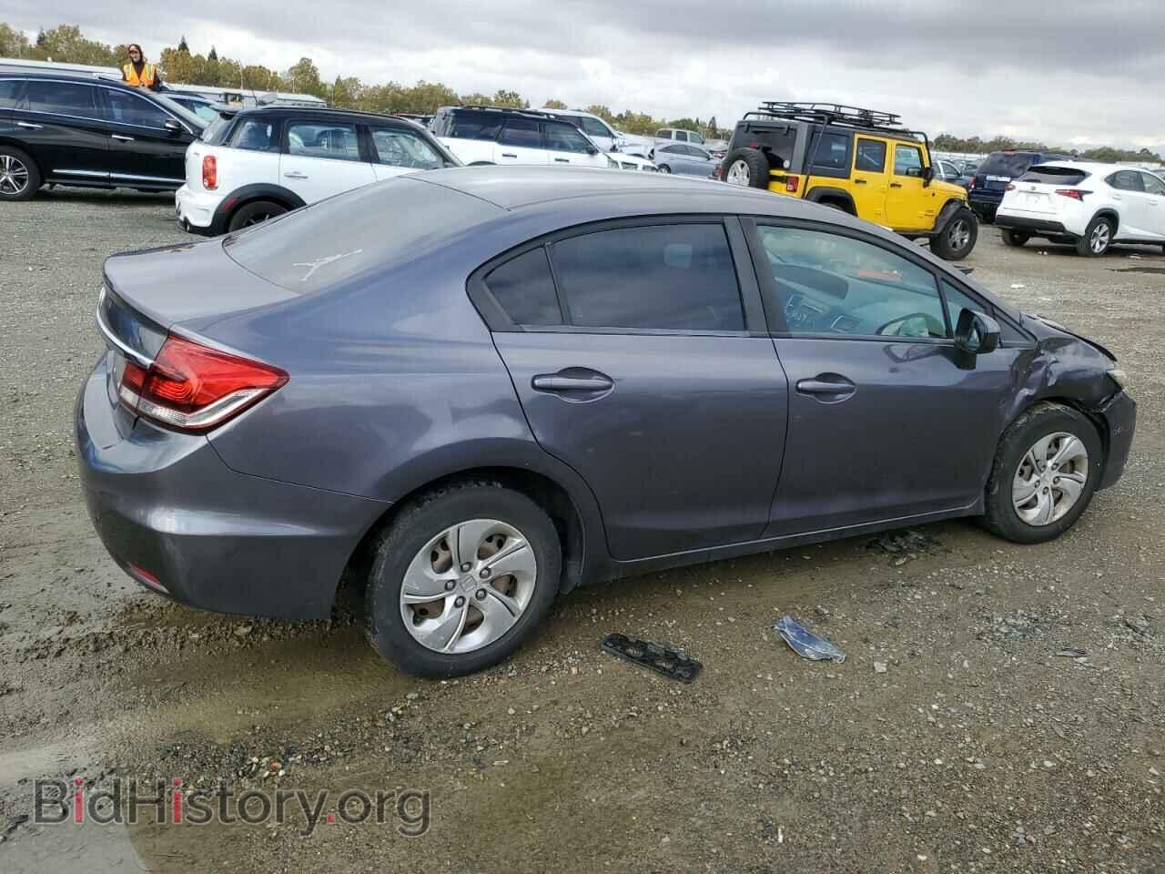2014 HONDA CIVIC - VIN: 19XFB2F54EE243411 - Фото 3