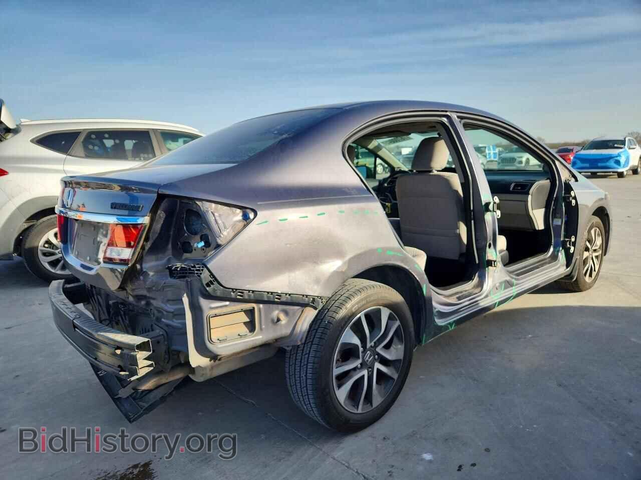 2014 HONDA CIVIC - VIN: 19XFB2F85EE083145 - Фото 3
