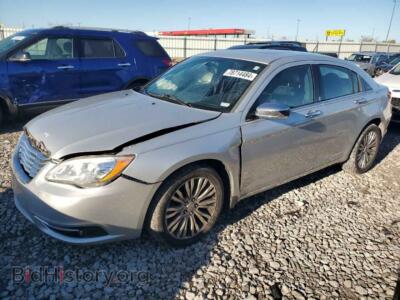 2012 Chrysler 200 Limited, серебристый — VIN 1C3CCBCG8CN214867, Copart