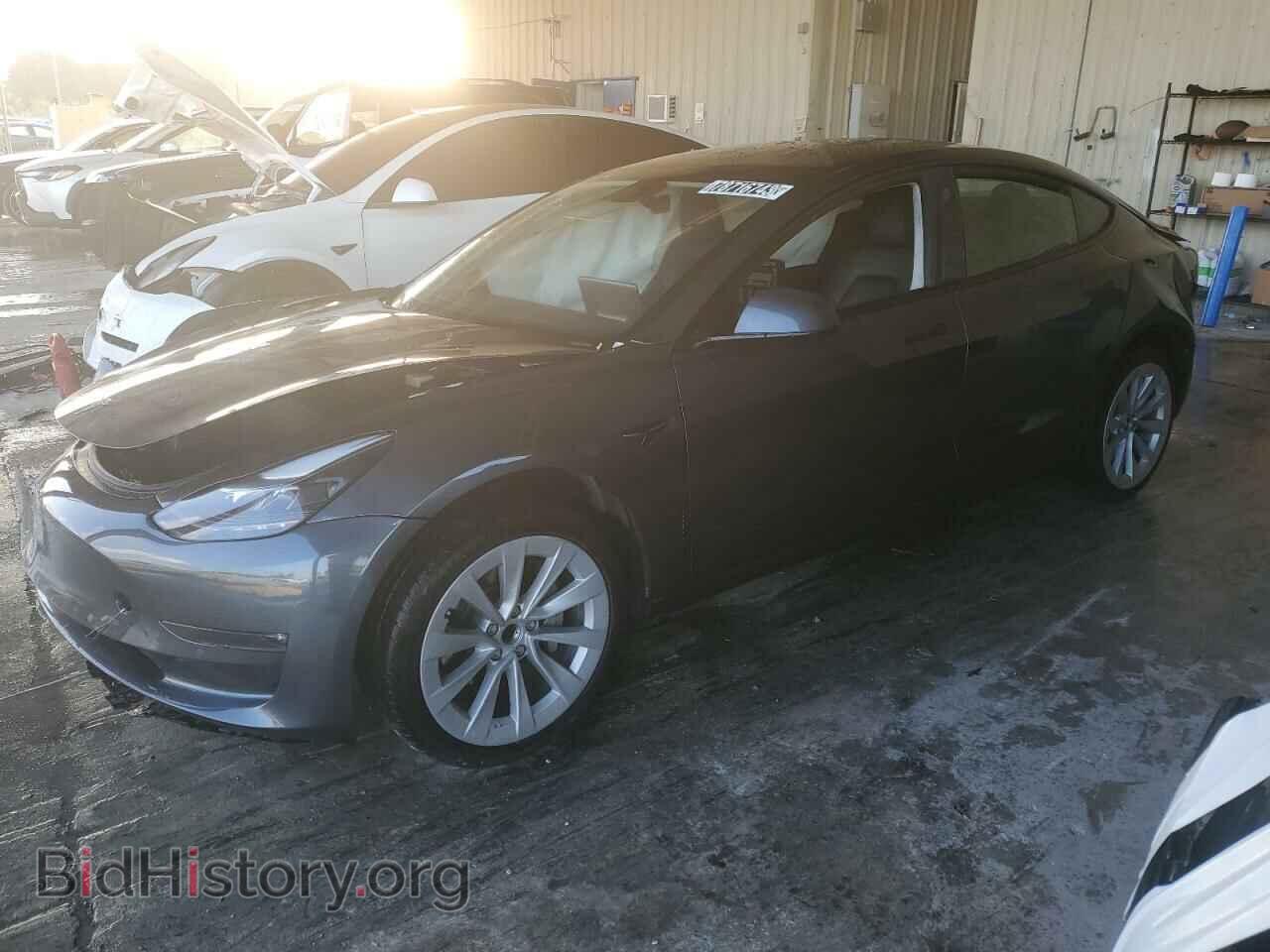 Photo 5YJ3E1EA3NF369353 - TESLA MODEL 3 2022