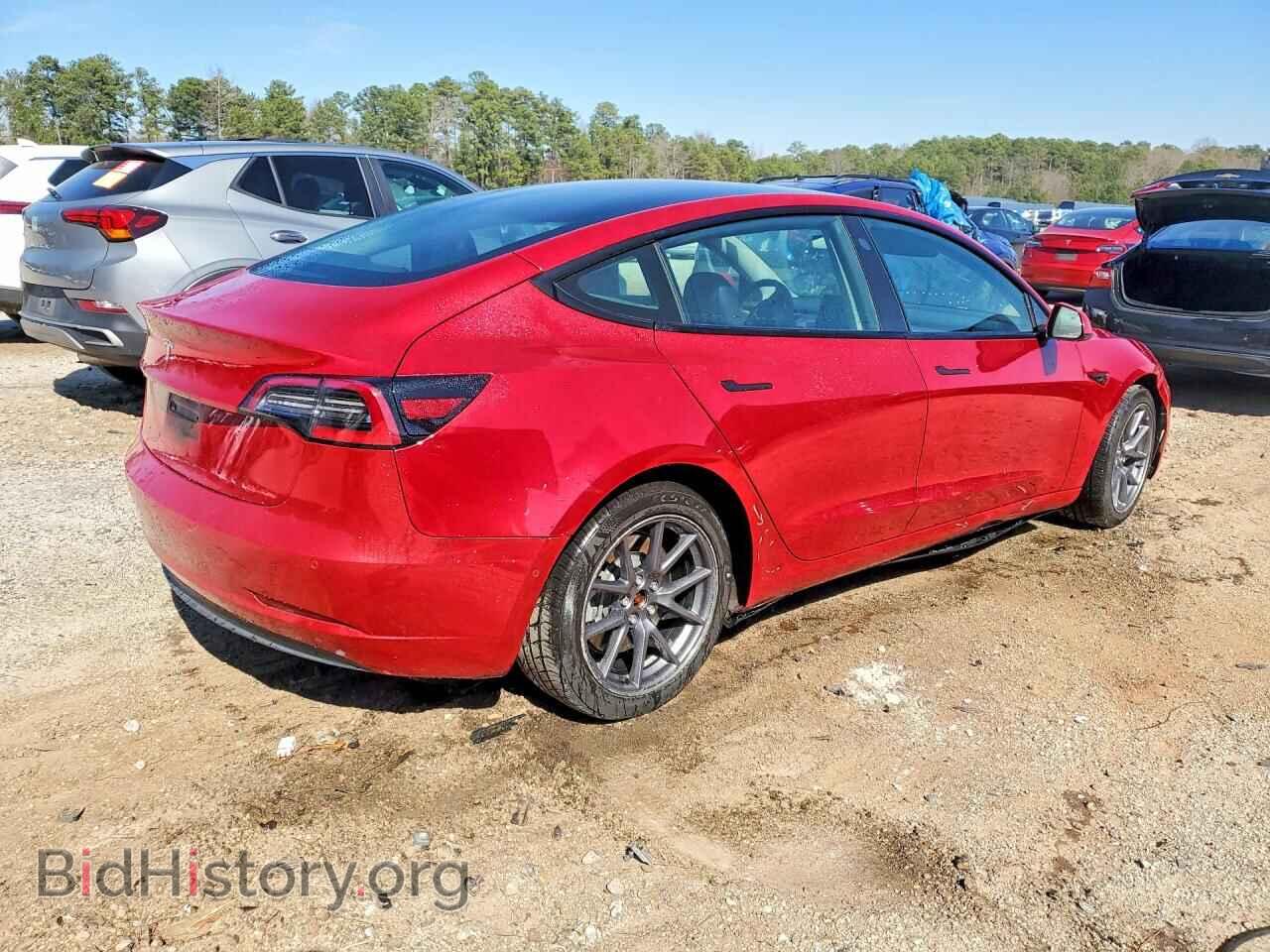 2022 TESLA MODEL 3 - VIN: 5YJ3E1EA5NF186214 - Фото 3