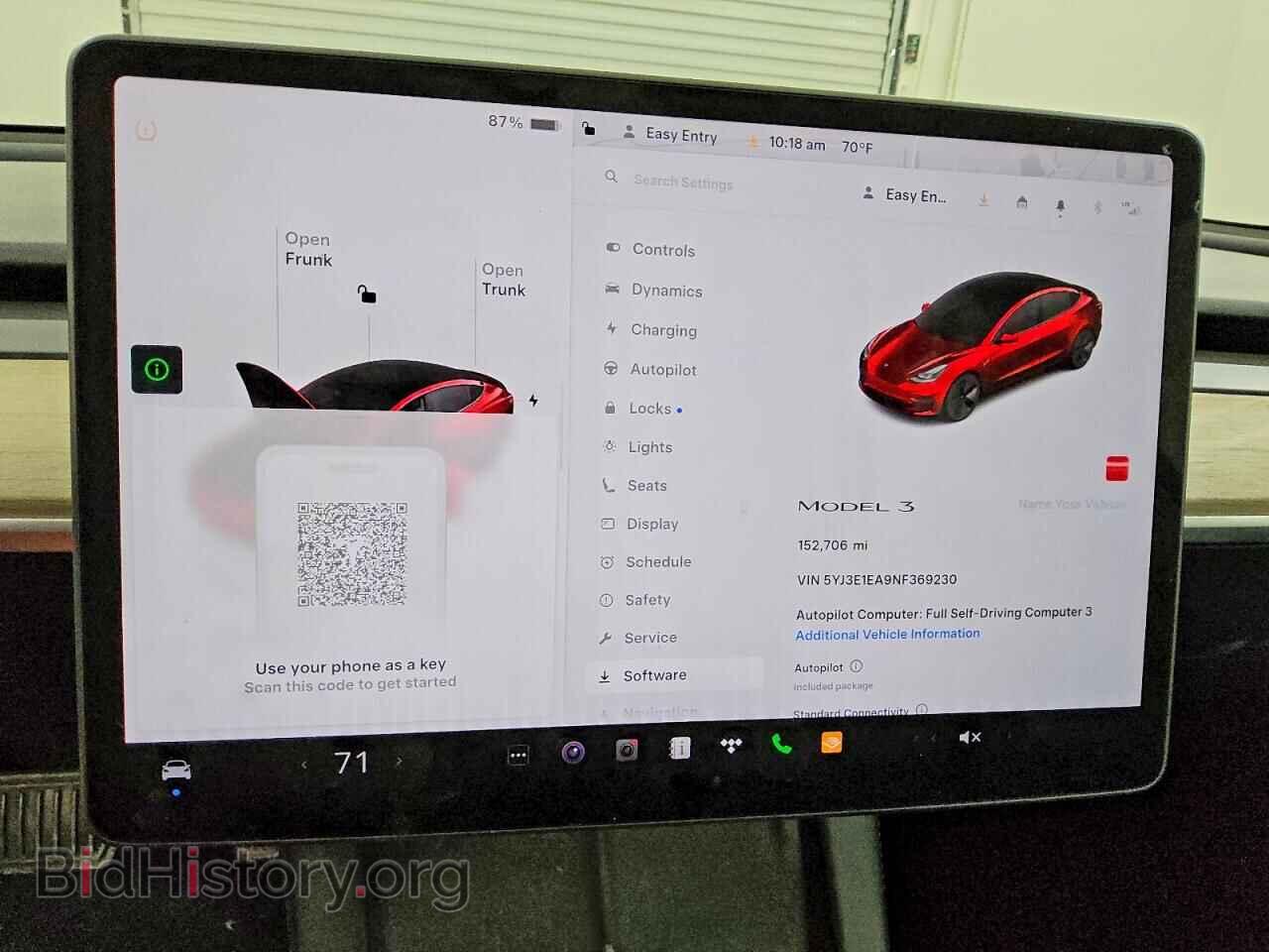 2022 TESLA MODEL 3 - VIN: 5YJ3E1EA9NF369230 - Photo 9