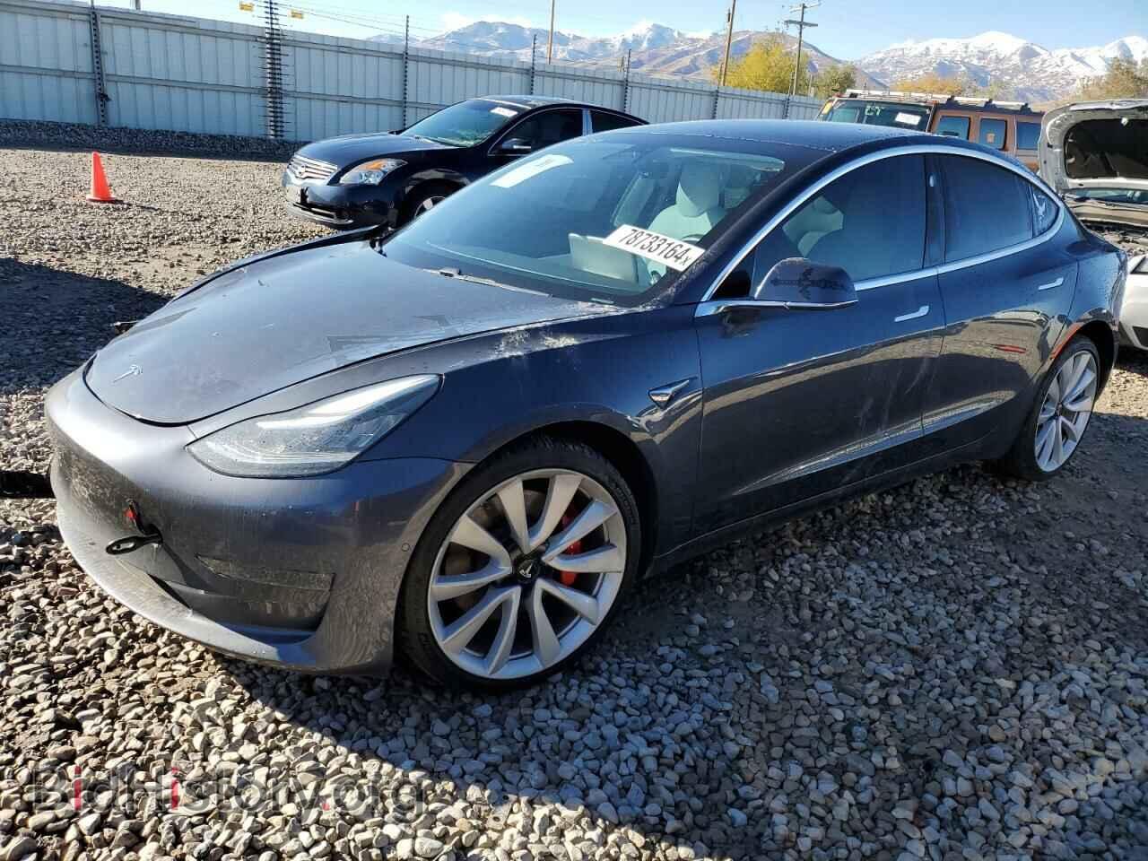 Фотография 5YJ3E1EB3KF447652 - TESLA MODEL 3 2019