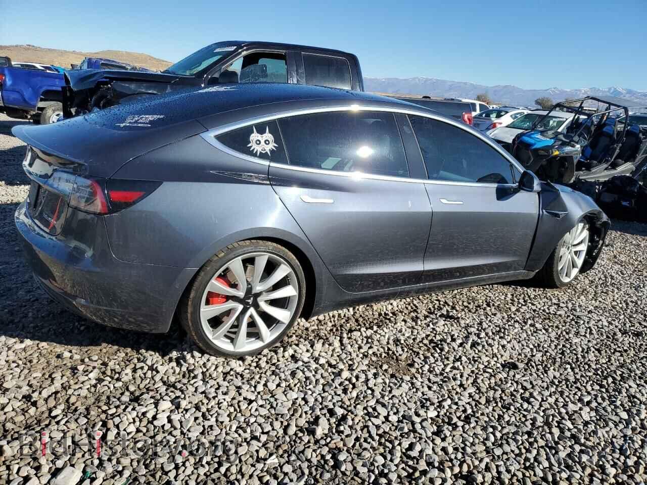 2019 TESLA MODEL 3 - VIN: 5YJ3E1EB3KF447652 - Photo 3