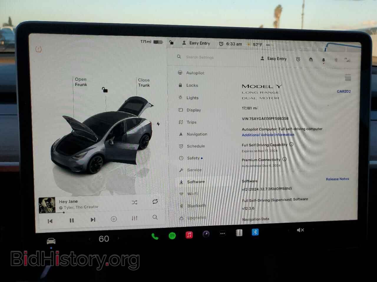 2023 TESLA MODEL Y - VIN: 7SAYGAEE6PF598358 - Фото 9