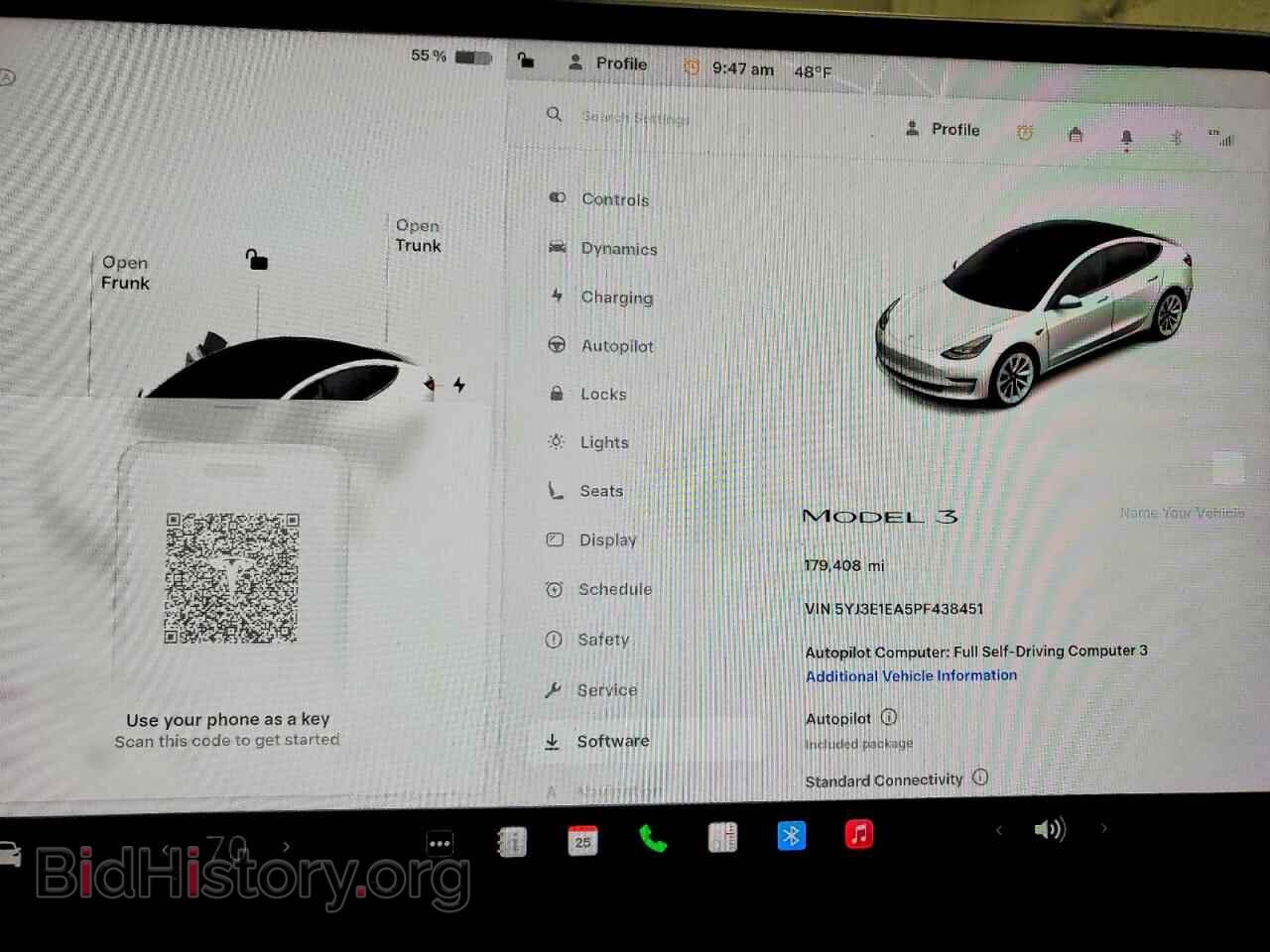 2023 TESLA MODEL 3 - VIN: 5YJ3E1EA5PF438451 - Photo 9