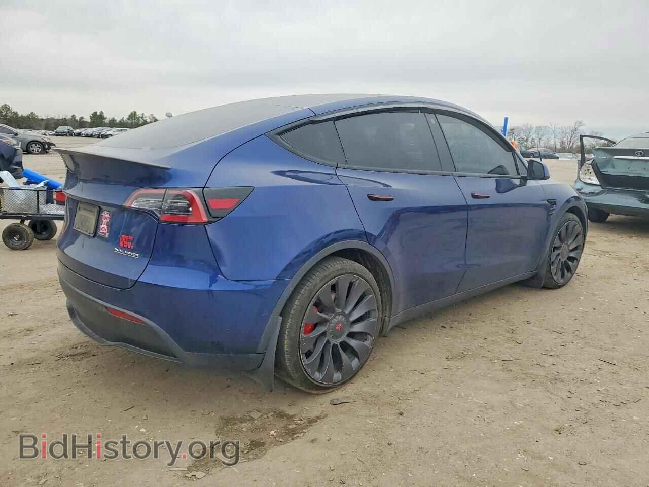 2021 TESLA MODEL Y - VIN: 5YJYGDEF7MF267954 - Фото 3