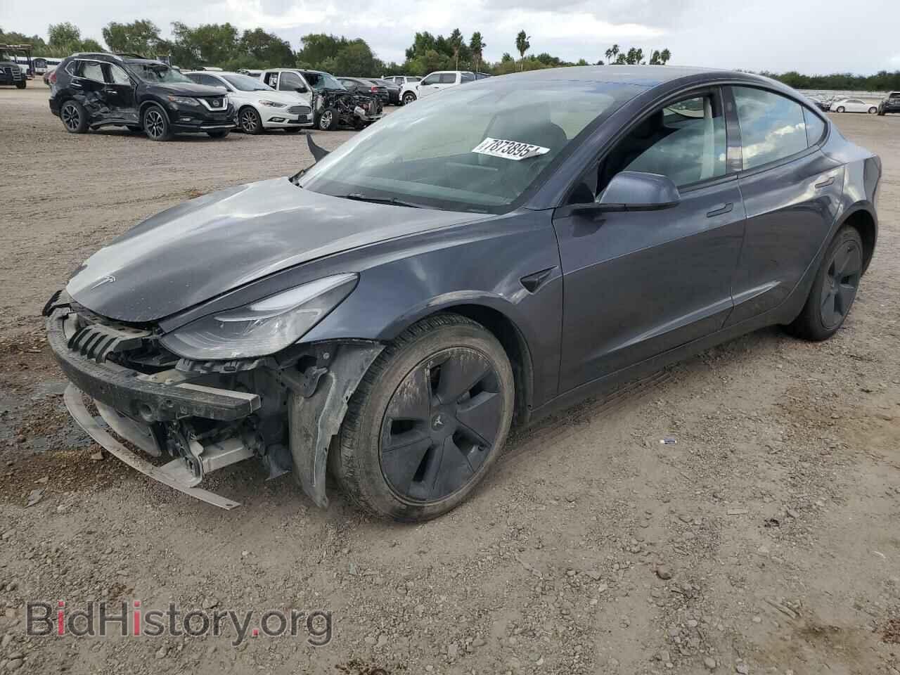 Photo 5YJ3E1EBXNF125546 - TESLA MODEL 3 2022