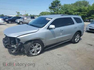 2011 Dodge DURANGO Crew, silver — VIN 1D4RD4GG4BC650511, Copart