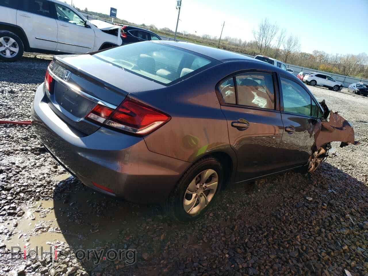 2015 HONDA CIVIC - VIN: 19XFB2F55FE054445 - Фото 3
