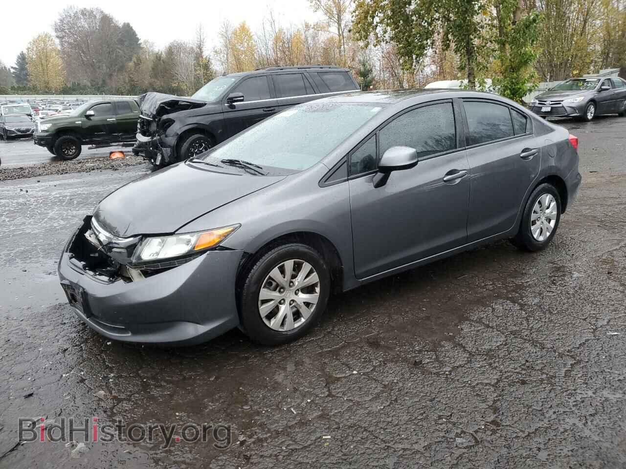 Фотография 2HGFB2F51CH602796 - HONDA CIVIC 2012
