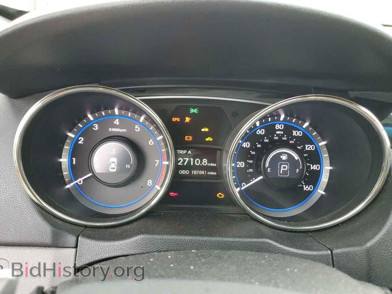2012 HYUNDAI SONATA - VIN: 5NPEC4AB7CH366419 - Фото 9