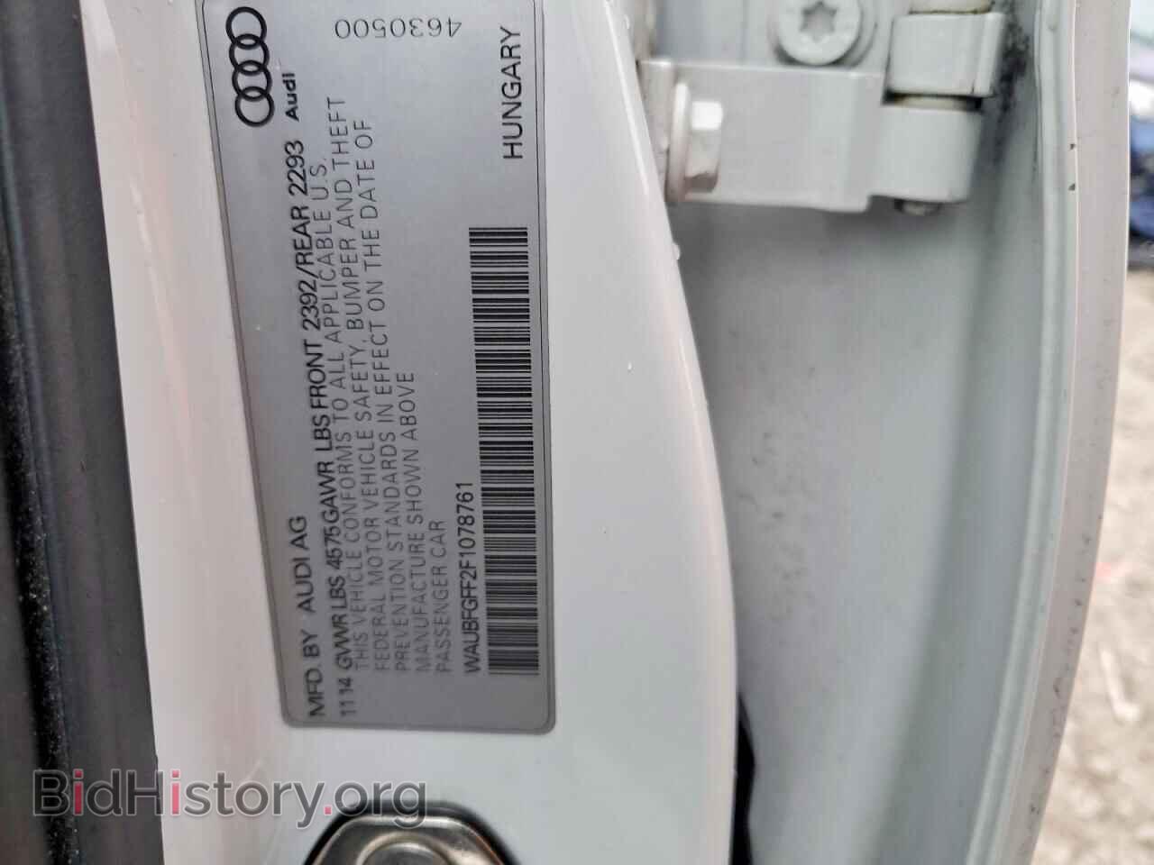 2015 AUDI A3 - VIN: WAUBFGFF2F1078761 - Фото 14