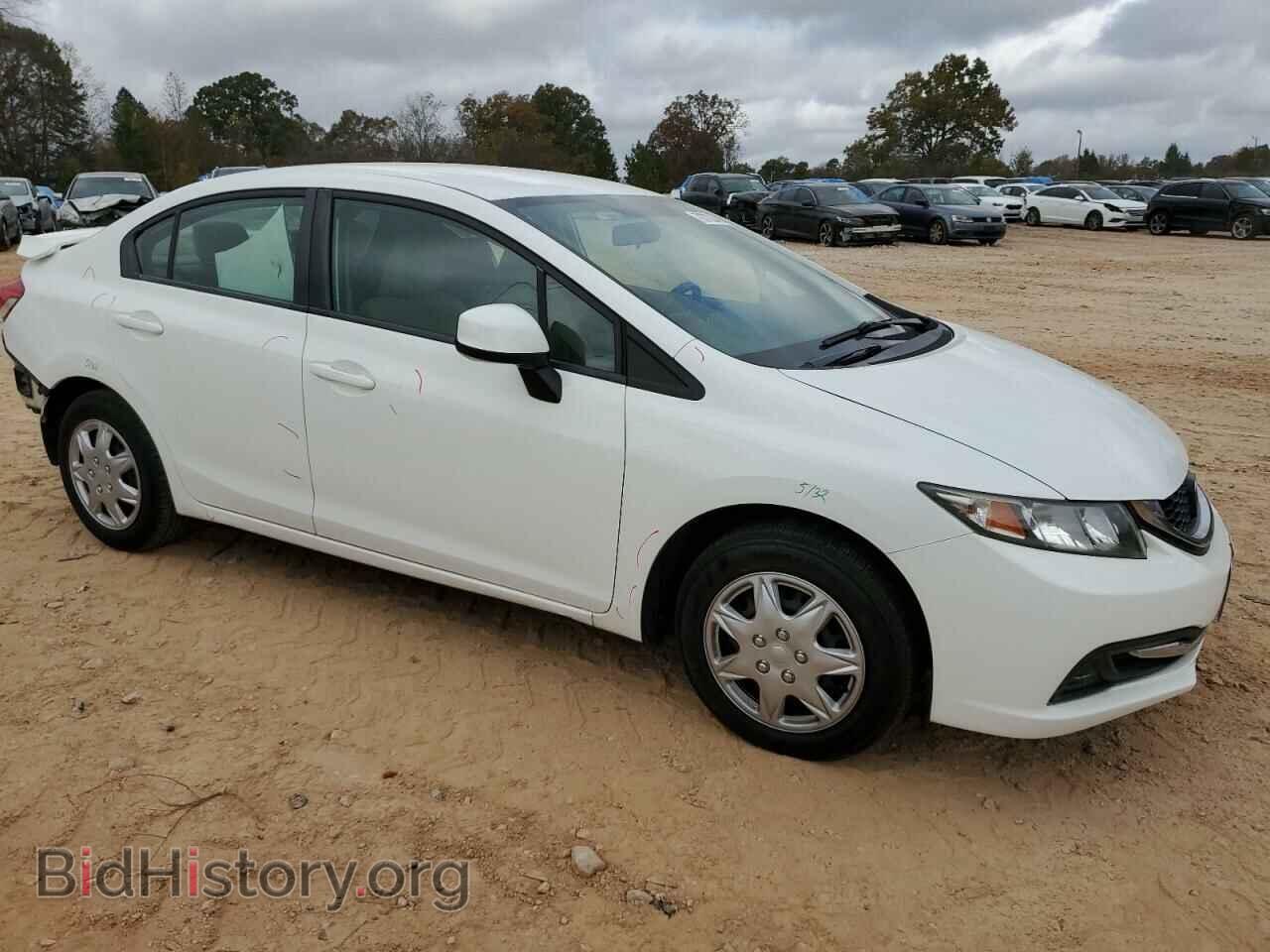 2013 HONDA CIVIC - VIN: 2HGFB2F54DH535208 - Фото 4