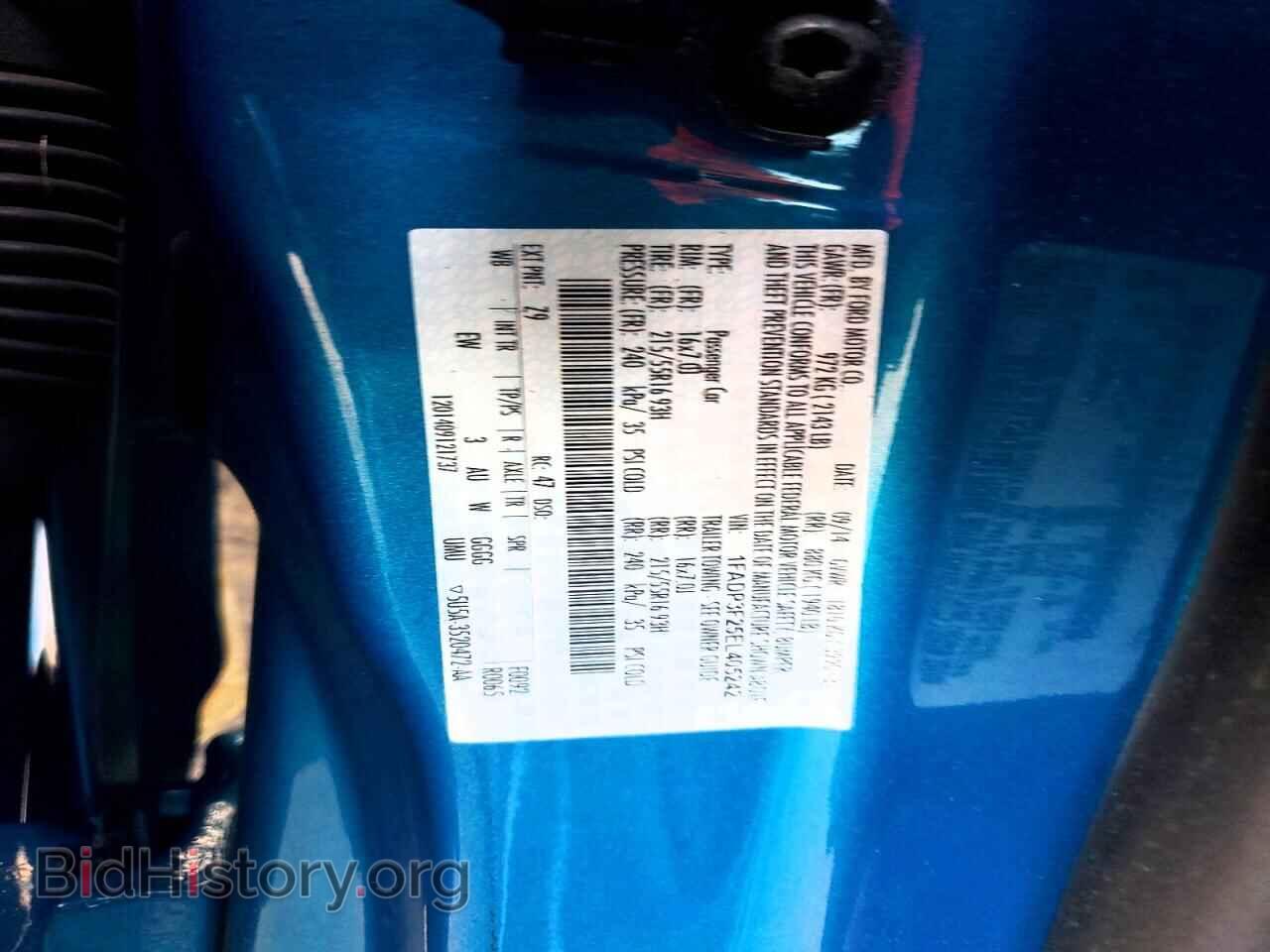 2014 FORD FOCUS - VIN: 1FADP3F25EL405242 - Фото 12