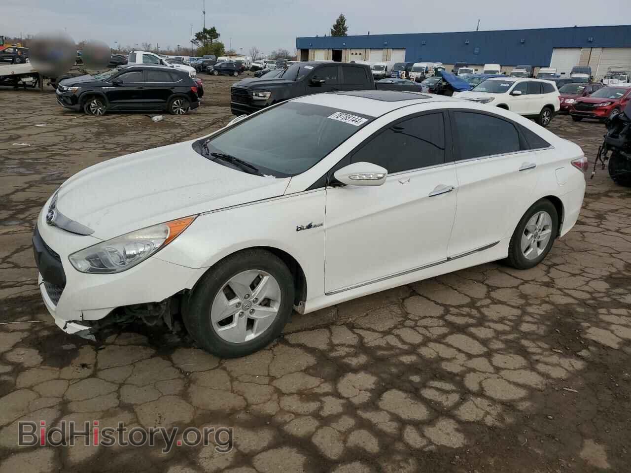 Photo KMHEC4A43CA058636 - HYUNDAI SONATA 2012