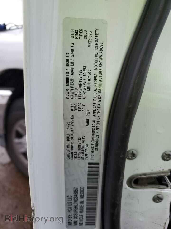 2022 RAM 2500 - VIN: 3C6UR5HL7NG346057 - Фото 12