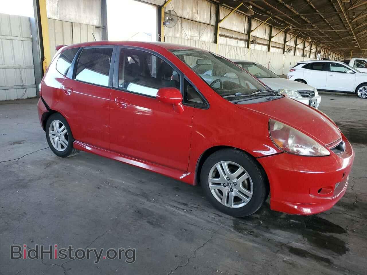 2007 HONDA FIT - VIN: JHMGD38687S051417 - Фото 4