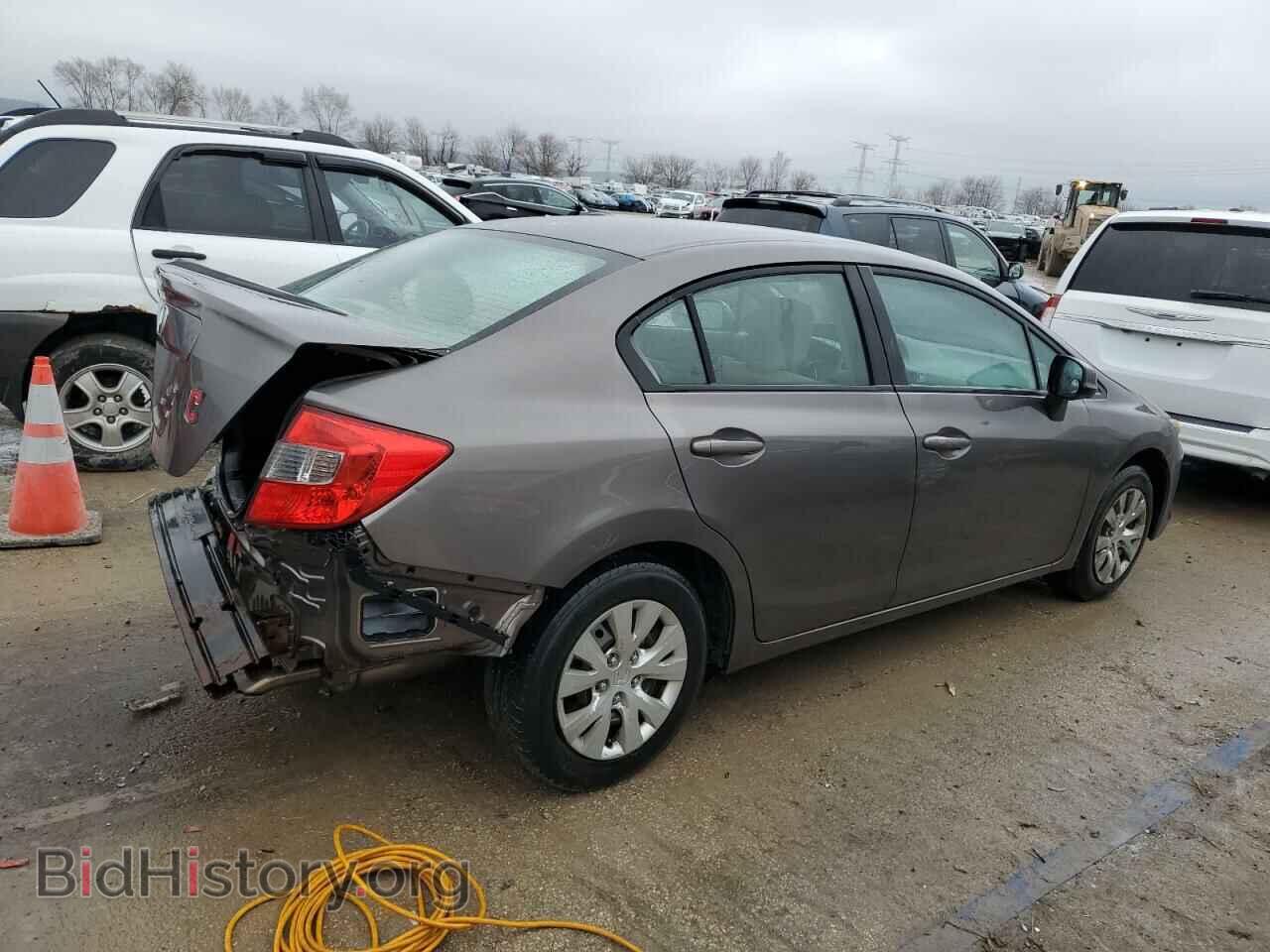 2012 HONDA CIVIC - VIN: 19XFB2F5XCE060964 - Фото 3