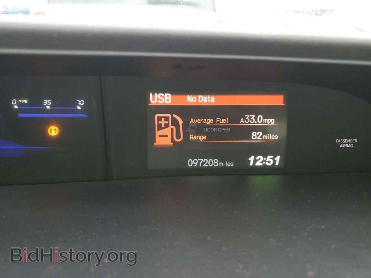 2012 HONDA CIVIC - VIN: 19XFB2F5XCE060964 - Фото 9