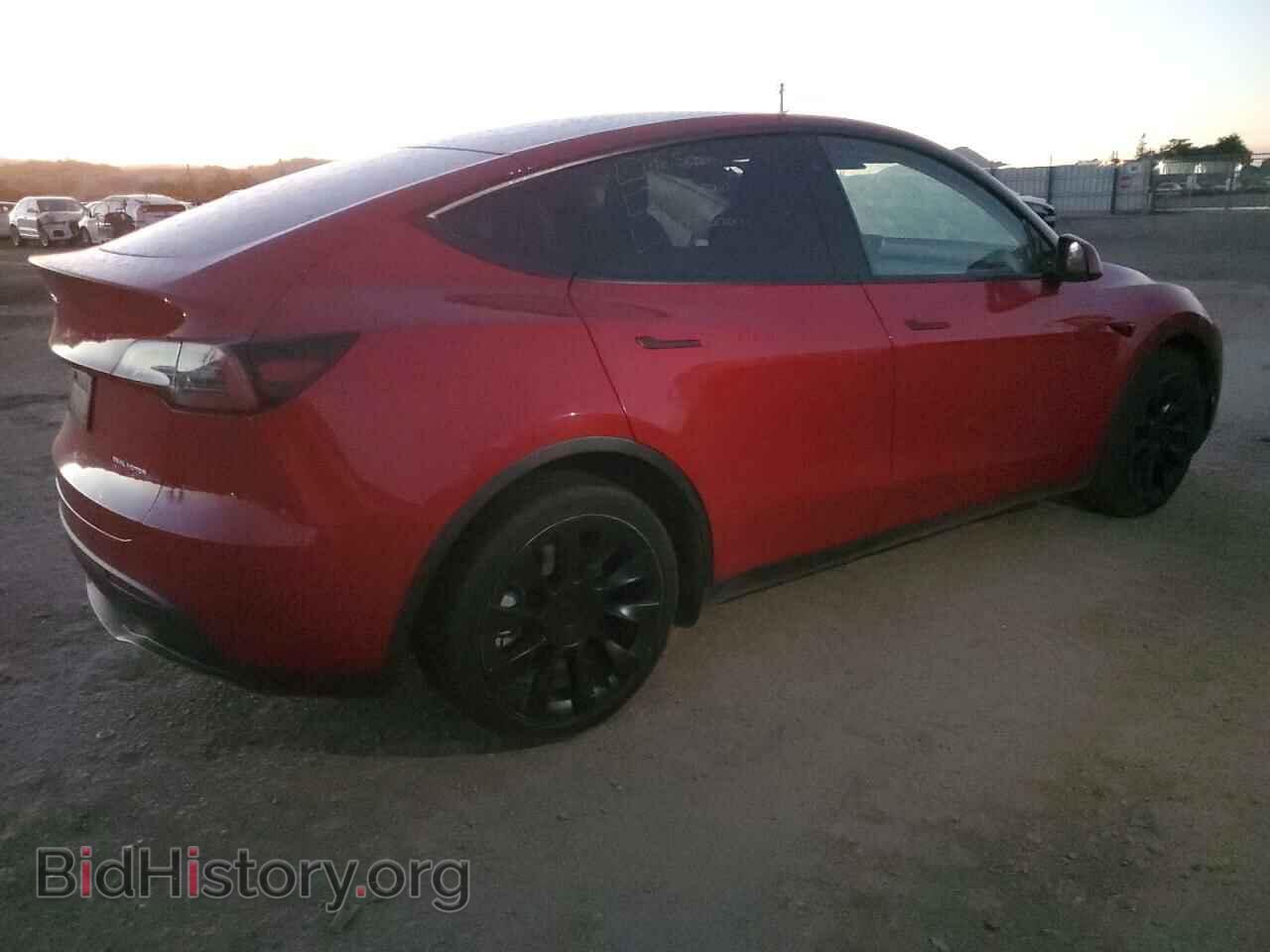 2022 TESLA MODEL Y - VIN: 7SAYGAEE1NF342948 - Photo 3