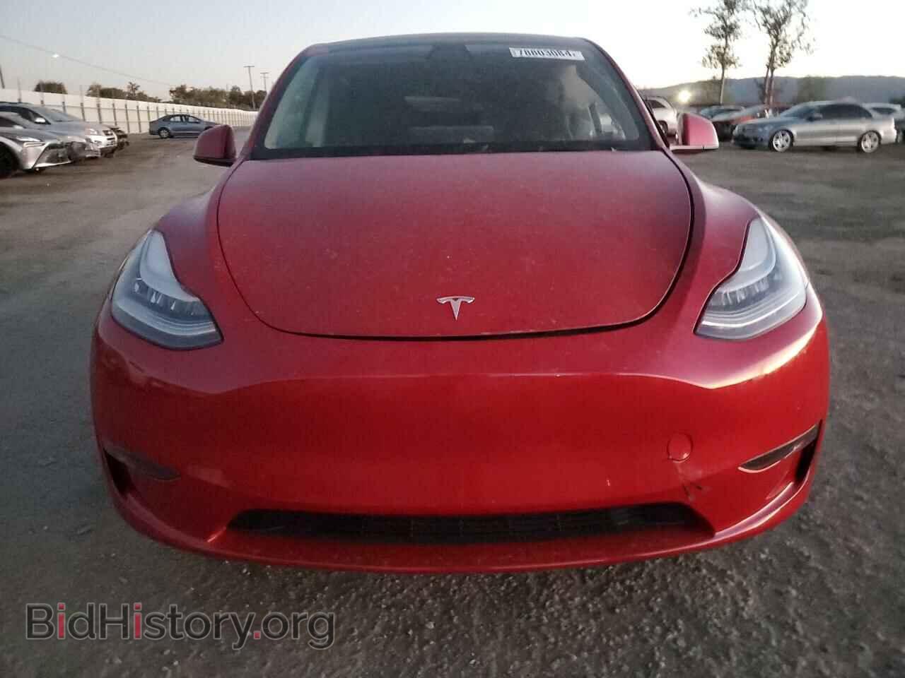 2022 TESLA MODEL Y - VIN: 7SAYGAEE1NF342948 - Photo 5