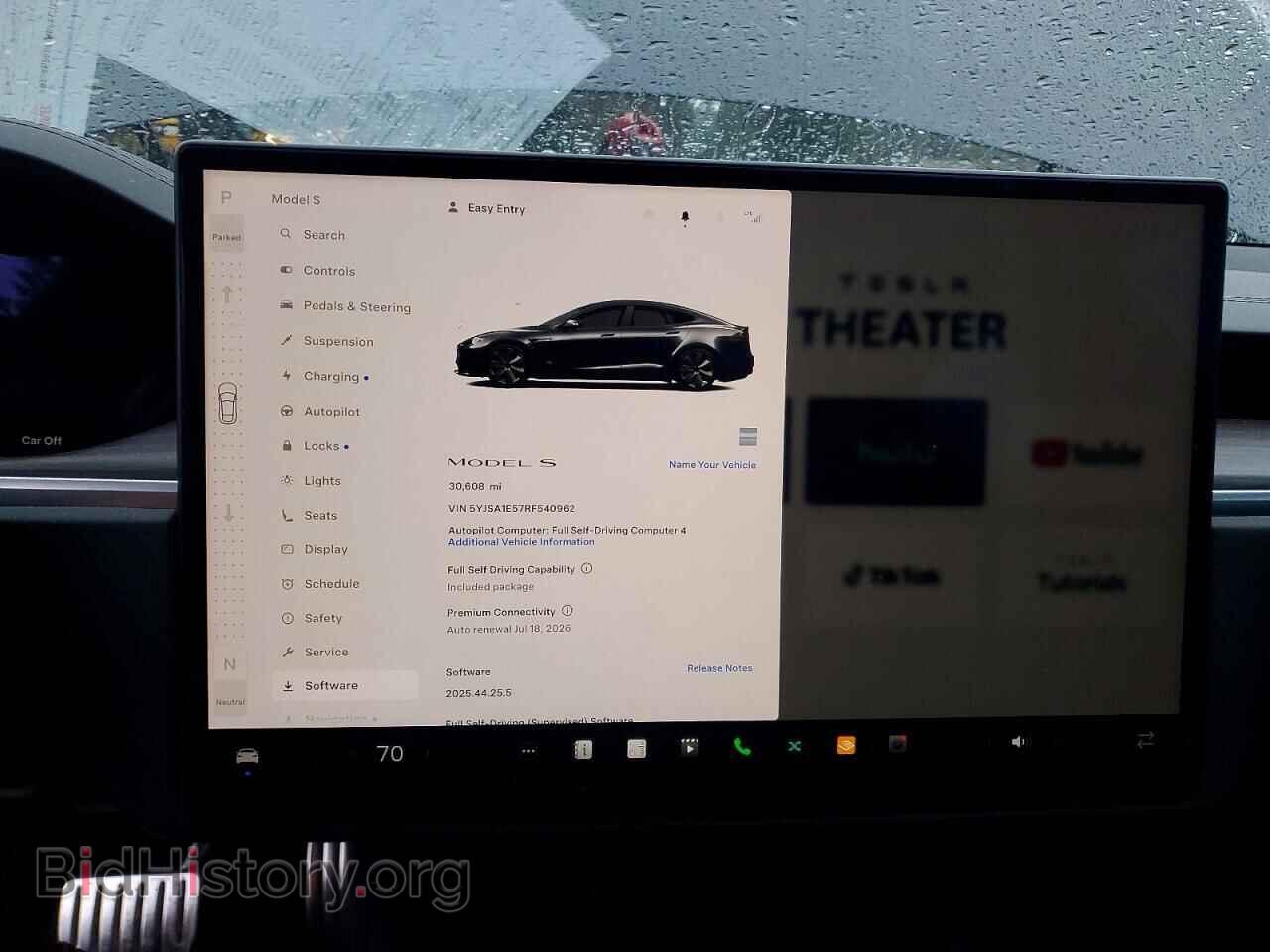 2024 TESLA MODEL S - VIN: 5YJSA1E57RF540962 - Фото 9