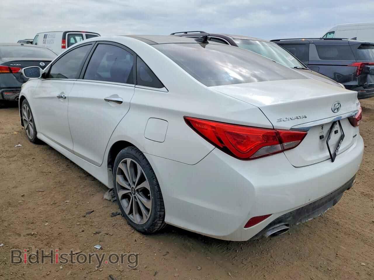 2014 HYUNDAI SONATA - VIN: 5NPEC4AB6EH829153 - Фото 2