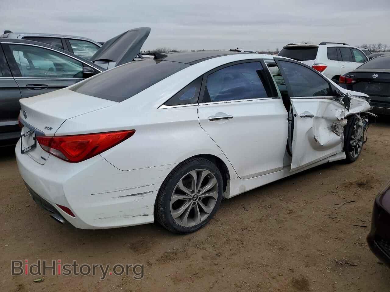 2014 HYUNDAI SONATA - VIN: 5NPEC4AB6EH829153 - Фото 3