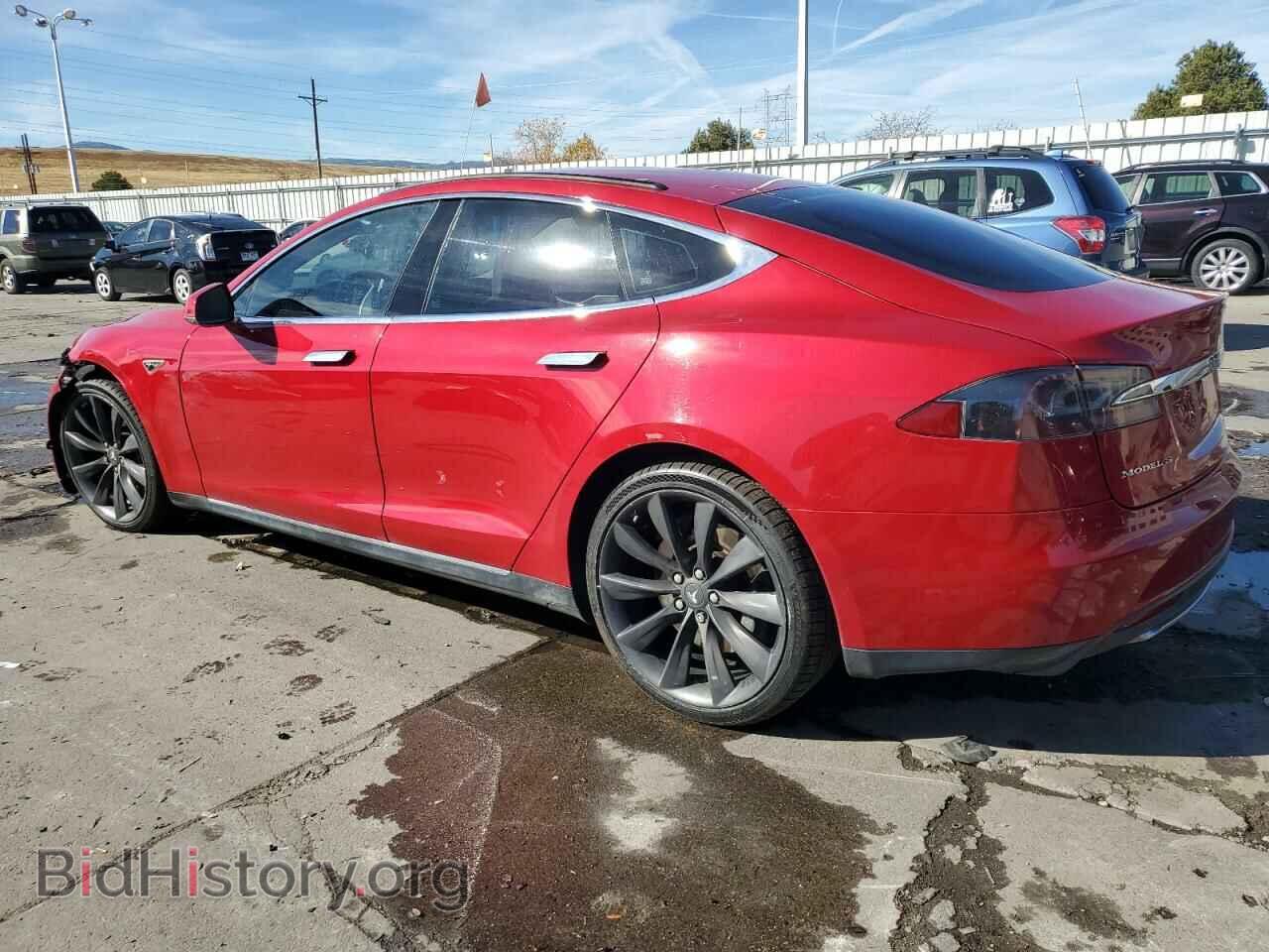 2014 TESLA MODEL S - VIN: 5YJSA1H1XEFP43699 - Photo 2