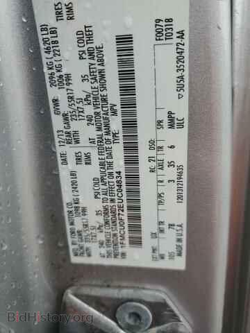 2014 FORD ESCAPE - VIN: 1FMCU0F72EUC04834 - Photo 13