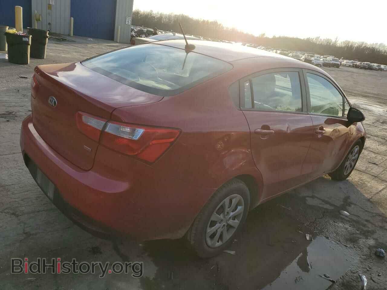 2013 KIA RIO - VIN: KNADM4A39D6274237 - Фото 3