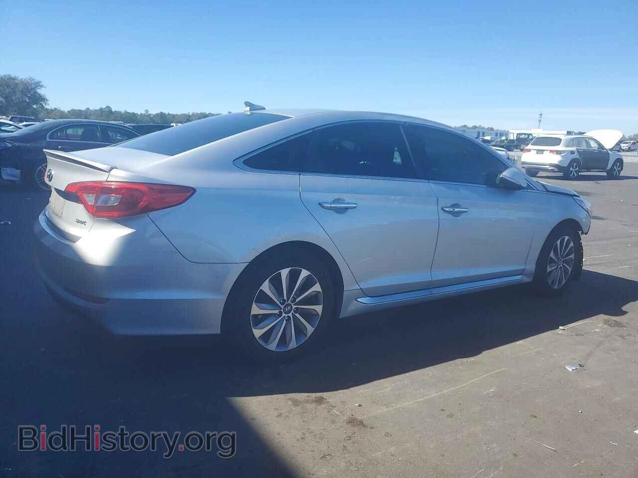2017 HYUNDAI SONATA - VIN: 5NPE34AF6HH554312 - Фото 3