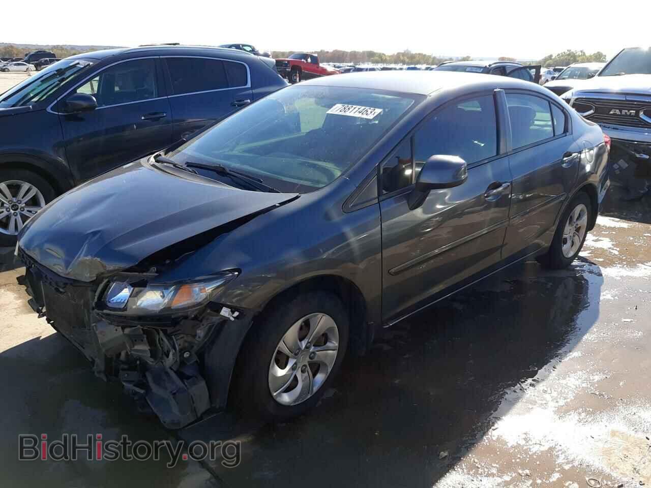Photo 19XFB2F57DE018592 - HONDA CIVIC 2013