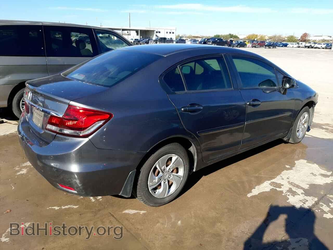 2013 HONDA CIVIC - VIN: 19XFB2F57DE018592 - Фото 3