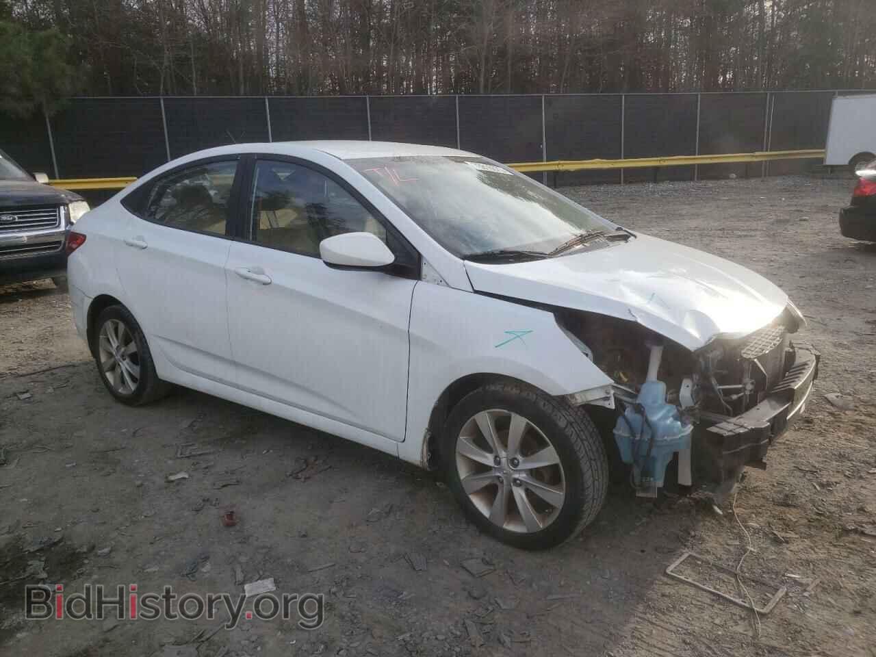 2013 HYUNDAI ACCENT - VIN: KMHCU4AE8DU451223 - Фото 4