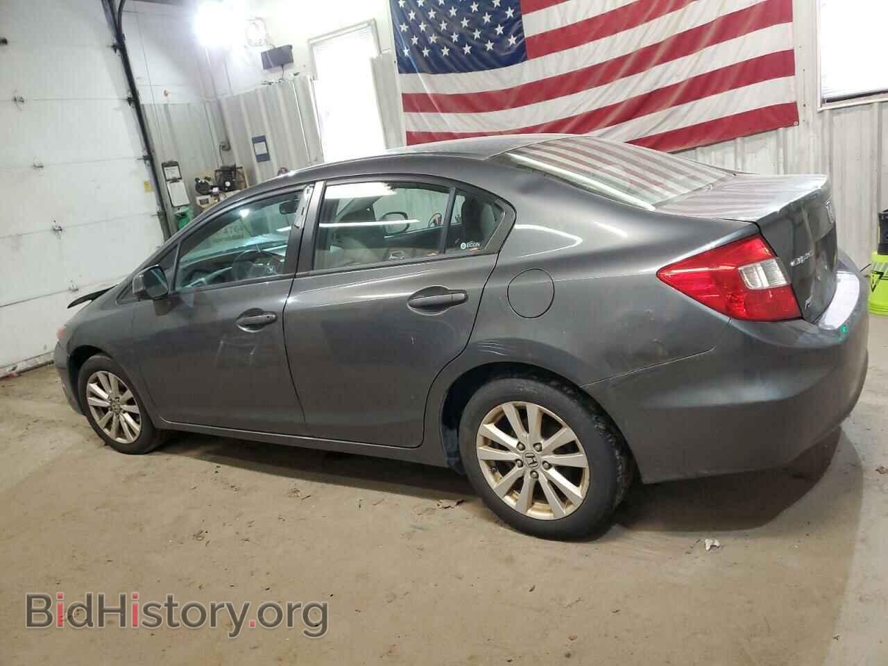 2012 HONDA CIVIC - VIN: 2HGFB2F83CH334439 - Фото 2