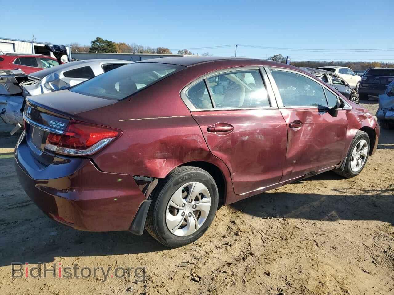 2013 HONDA CIVIC - VIN: 19XFB2F56DE047842 - Фото 3