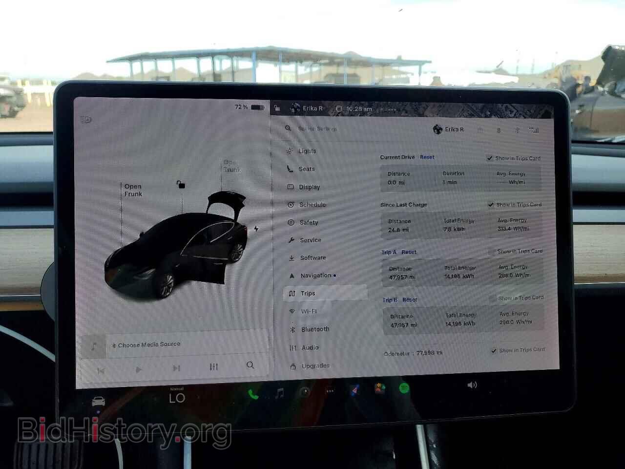 2020 TESLA MODEL 3 - VIN: 5YJ3E1EB9LF790824 - Фото 9