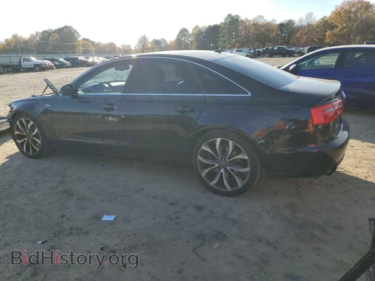 2013 AUDI A6 - VIN: WAUGGAFC3DN077453 - Фото 2