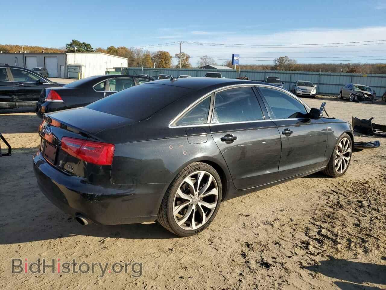 2013 AUDI A6 - VIN: WAUGGAFC3DN077453 - Фото 3