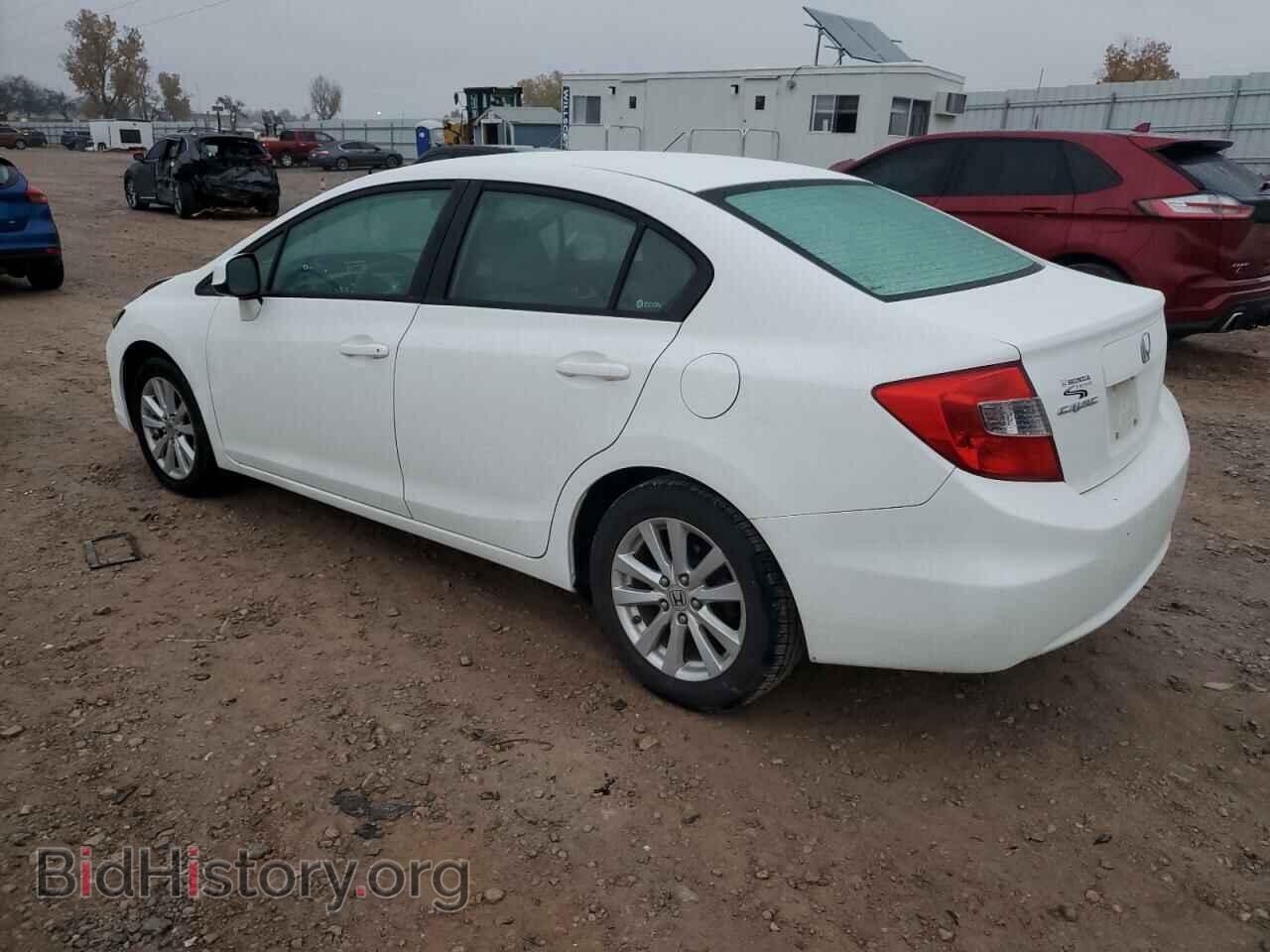 2012 HONDA CIVIC - VIN: 2HGFB2F80CH606462 - Фото 2