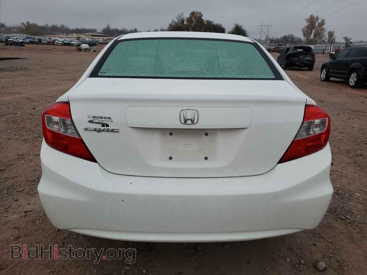 2012 HONDA CIVIC - VIN: 2HGFB2F80CH606462 - Фото 6