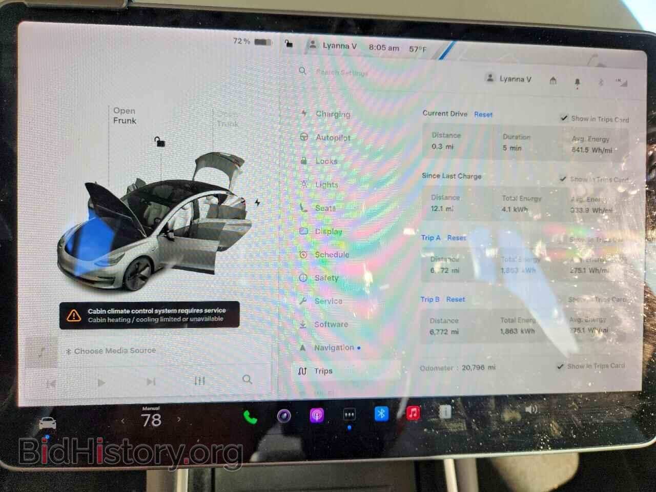 2018 TESLA MODEL 3 - VIN: 5YJ3E1EB7JF096209 - Photo 9